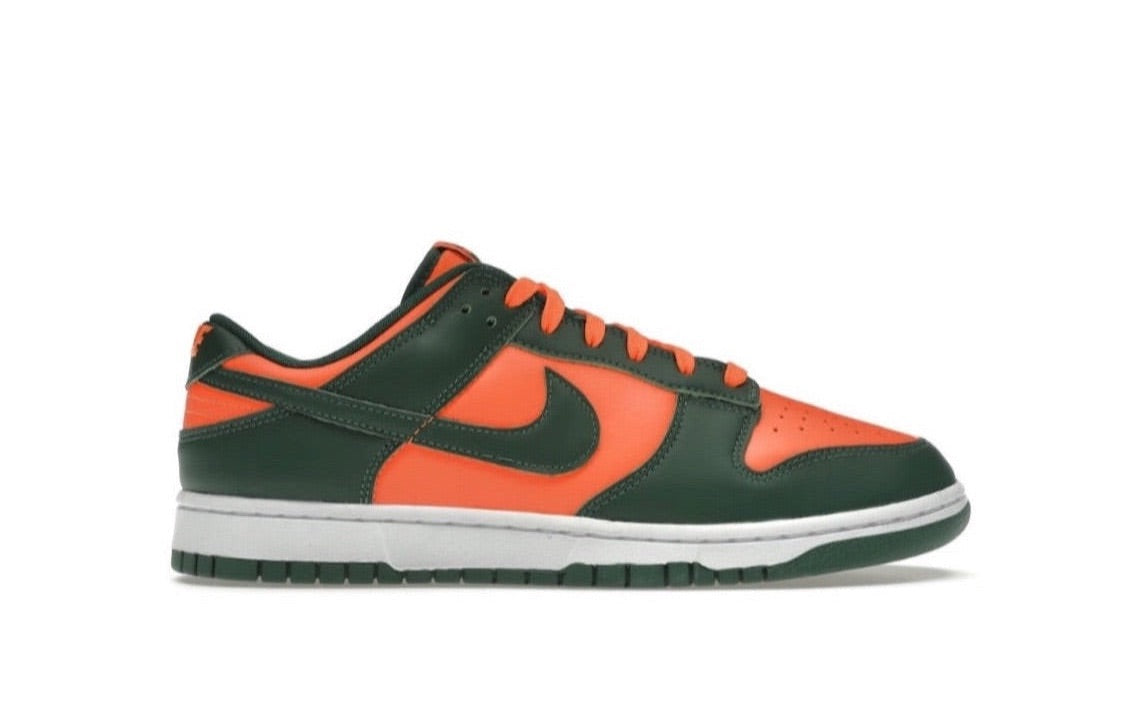 Nike Dunk Low Miami Hurricanes